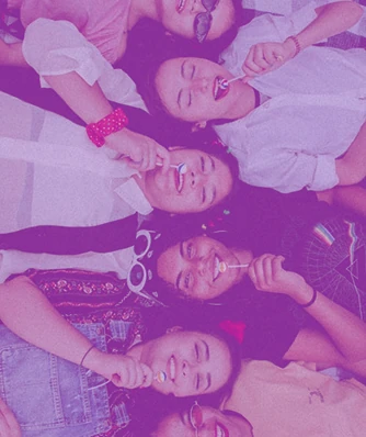 Image of happy teens